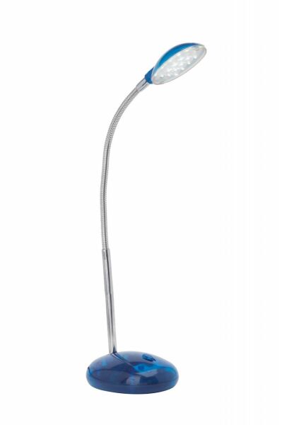 G92927/03 Lampa stołowa LED Timmi transparentna / niebieska