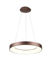 Lampa wisząca SANTANA PENDANT 80 CCT Brązowy - Biały Sterowana pilotem AZ5011 AZzardo