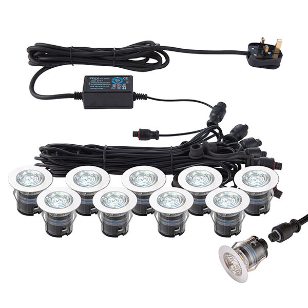 76616 IkonPRO CCT 6500K/Blue 35mm kit IP67 0.75W Saxby - MEGA rabaty w koszyku %