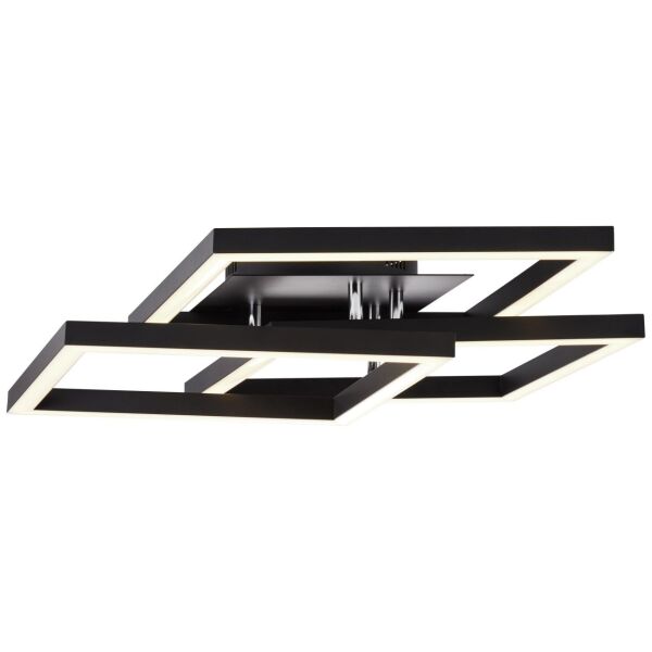 G97176/06 Lampa sufitowa LED Kjorn 3flg czarny Brilliant