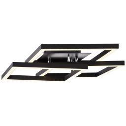 G97176/06 Lampa sufitowa LED Kjorn 3flg czarny Brilliant