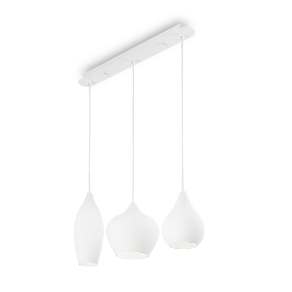 111858 Lampa wisząca soft sp3 white Ideal Lux - Mega RABATY w koszyku %