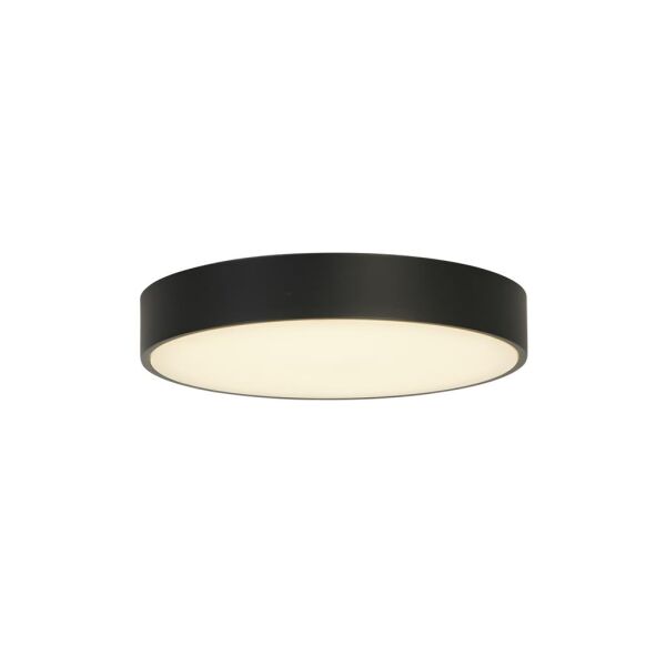 85431BK Palma LED Flush, Black Polycarbonate with White Diffuser Searchlight