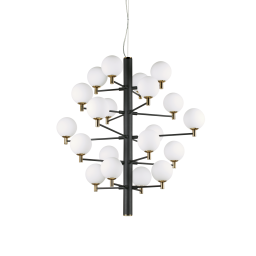 197333 Lampa wisząca copernico sp20 black Ideal Lux - Mega RABATY w koszyku %