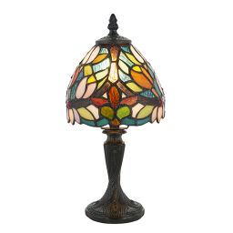 64331 Tiffany Sylvette 1lt lampa stołowa Interiors1900 - MEGA rabaty w koszyku %