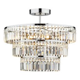 ROW5450 Rowena Lampa sufitowa Dar Lighting - rabaty 20% w koszyku