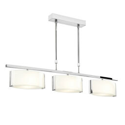 CLEF-BAR-3CH Plafon Clef 3  bar semi flush Endon - MEGA rabaty w koszyku %