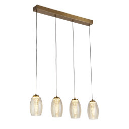97292-4CP Cyclone Bronze 4-Light Ceiling Pendant Searchlight
