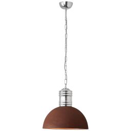 93252/60 Lampa wisząca Frieda 41 cm w kolorze rdzy