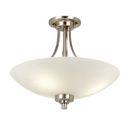 WELLES-3SC Plafon Welles 3 semi flush Endon od ręki