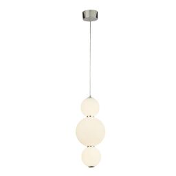 51022-3CC Snowball 3Lt Lampa wisząca - Chrome & szkło opal Shade Searchlight