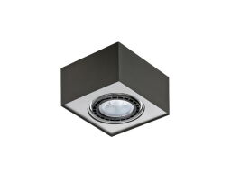 Lampa sufitowa PAULO 1 12V BLACK-ALU AZ1258 Azzardo