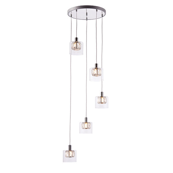 76520 Lampa wisząca Verina 5  Endon - MEGA rabaty w koszyku %