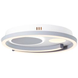 G99390/75 Lampa sufitowa LED Thekla 40x40cm biały/czarny Brilliant
