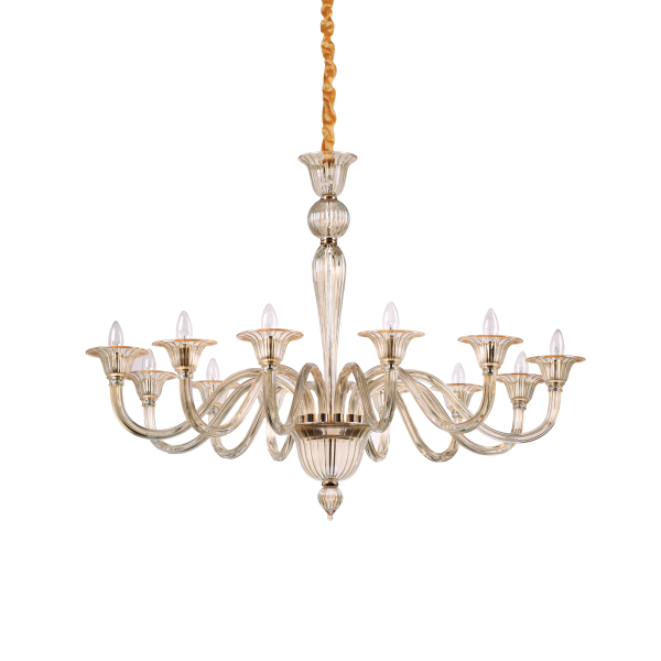 199405 Lampa wisząca brigitta sp12 amber Ideal Lux - Mega RABATY w koszyku %