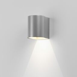 1384008 Kinkiet Dunbar 100 LED Fakturowane malowane srebro Astro  - rabaty 13% w koszyku