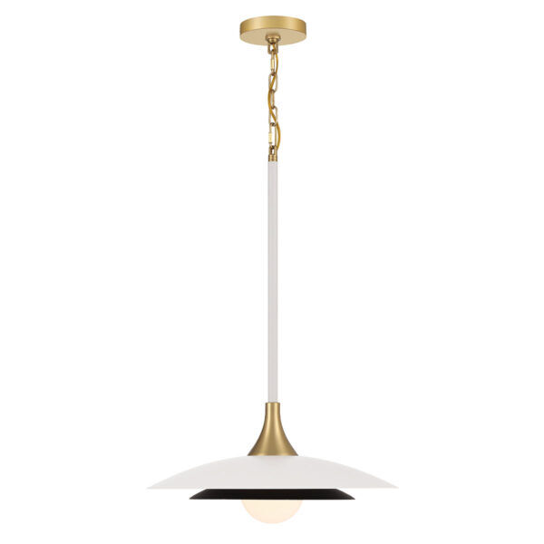 QN-WELSH-P-WHT Lampa wisząca Welsh – Matowa biel Elstead  - Mega RABATY w koszyku %