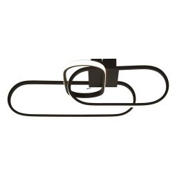 61774BK Clip LED Lampa sufitowa - czarny Aluminium Searchlight