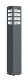 RADO III 2 DG Lampa stojąca słupek ciemny popiel SU-MA - Mega RABATY W KOSZYKU %