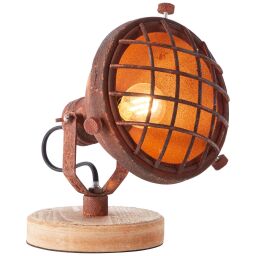 99006/55 Lampa stołowa Mila w kolorze rdzy