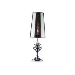 032436 Lampa stołowa alfiere tl1 big chrome Ideal Lux od ręki