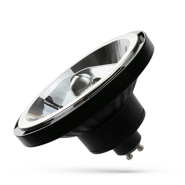 W14255 źródło LED ES111 15W 4000K czarna obudowa