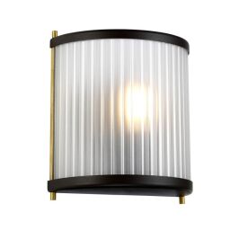 DL-CORONA1-BAB Lampa ścienna Corona 1 Light – Museum Bronze Elstead - Mega RABATY w koszyku %