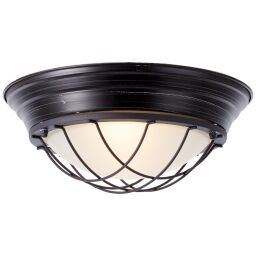 HK14372S06 Kinkiet i lampa sufitowa Typhoon 34 cm czarny antyczny