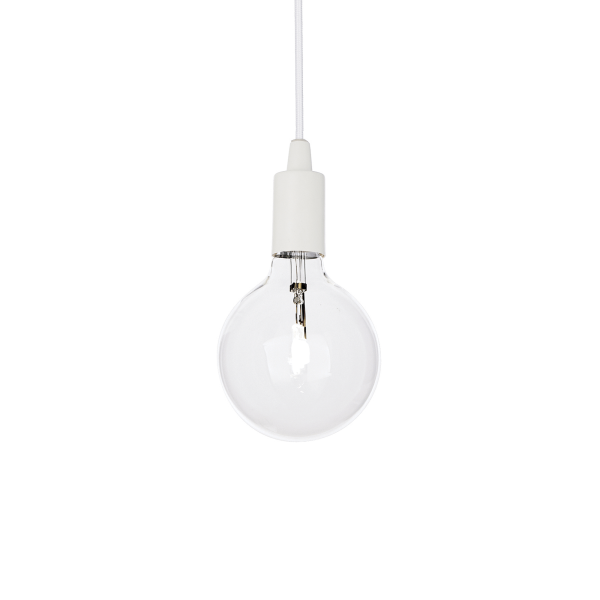 113302 Lampa wisząca edison sp1 white Ideal Lux - Mega RABATY w koszyku %