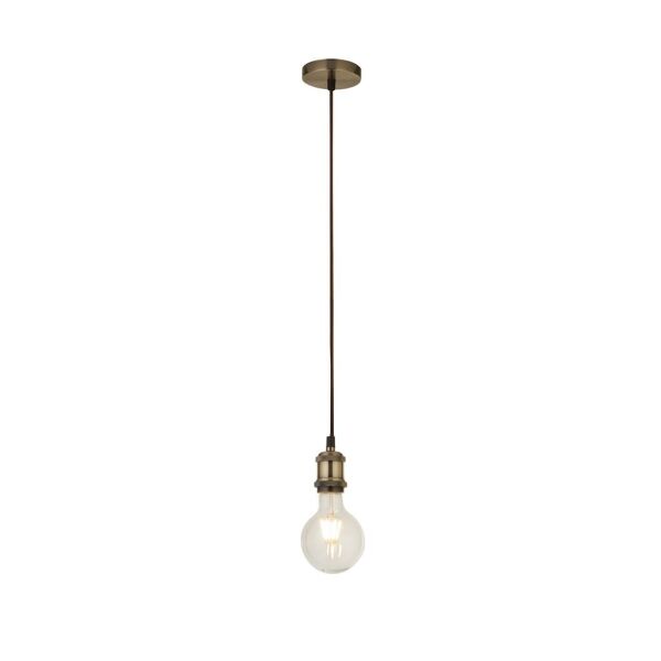 7461AB antyczny mosiądz 1Lt Cable Suspension - 1.5m brązowy Cable Searchlight