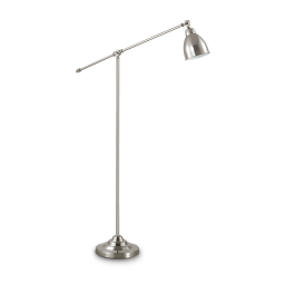 015286 Lampa stojąca newton pt1 nickel Ideal Lux - Mega RABATY w koszyku %