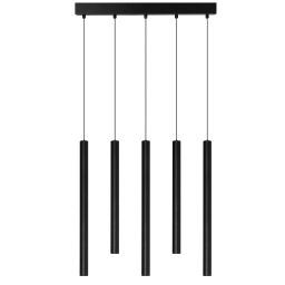 Lampa wisząca VERNO 5 3000K BK AZ6314 AZzardo