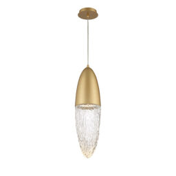 QN-ECROU-1P-BG Lampa wisząca Ecrou – Szczotkowane złoto Elstead  - Mega RABATY w koszyku %