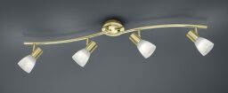 871010408 LAMPA SUFITOWA LEVISTO MOSIĄDZ MAT  - Mega RABATY W KOSZYKU %