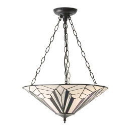 63936 Tiffany Astoria 3lt lampa wisząca Interiors1900 - rabaty 25% w koszyku