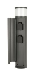 Elborn EL3113 Lampa stojąca słupek z gniazdami 230V SU-MA