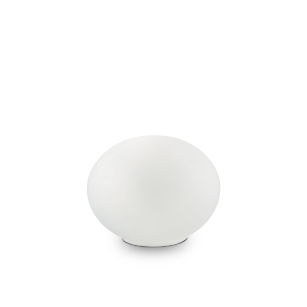 032078 Lampa stołowa smarties bianco tl1 d14 white Ideal Lux - Mega RABATY w koszyku %