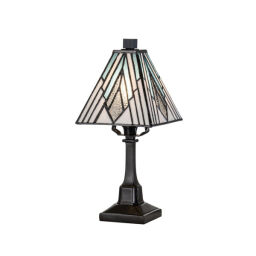 TF-ALDERLEY-TL-S Mała lampa stołowa Alderley –  1 źródło światła – Vintage brąz Elstead  - Mega RABATY w koszyku %