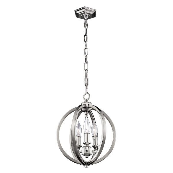 FE-CORINNE-3P-S Mały lampa wisząca Corinne 3 Light Elstead - Mega RABATY w koszyku %