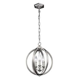 FE-CORINNE-3P-S Mały lampa wisząca Corinne 3 Light Elstead - Mega RABATY w koszyku %