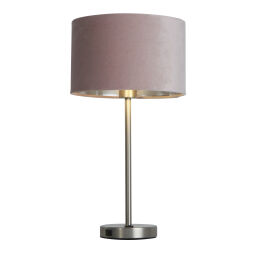 EU58911PI Finn Pink USB Table Lamp Searchlight