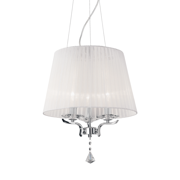059235 Lampa wisząca pegaso sp3 white Ideal Lux - Mega RABATY w koszyku %