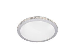 Lampa sufitowa  - Plafon GALLANT 38 ROUND chrom-kryształ AZ1592 Azzardo