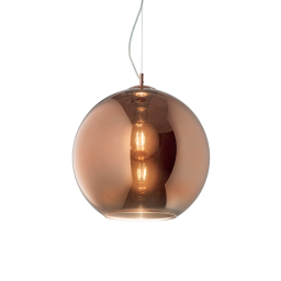 111919 Lampa wisząca nemo sp1 d40 copper Ideal Lux - Mega RABATY w koszyku %