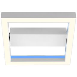 G99312/75 Lampa ścienna i sufitowa LED Icarus 30x30cm piaskowy/biały Brilliant