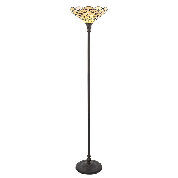 64299 Tiffany Pearl 1lt lampa stojąca Interiors1900 - MEGA rabaty w koszyku %