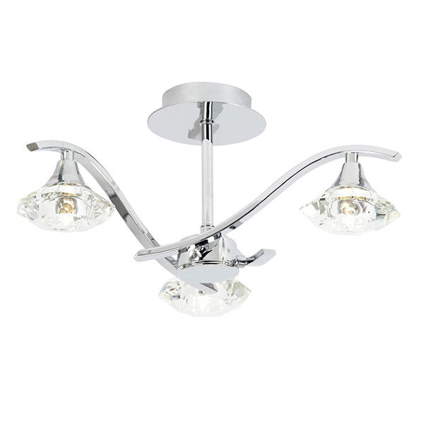 LANGELLA-3CH Plafon Langella 3  semi flush Endon - MEGA rabaty w koszyku %