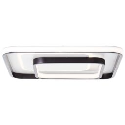 G99383/75 Lampa sufitowa LED Cava 40x40cm biały/czarny Brilliant
