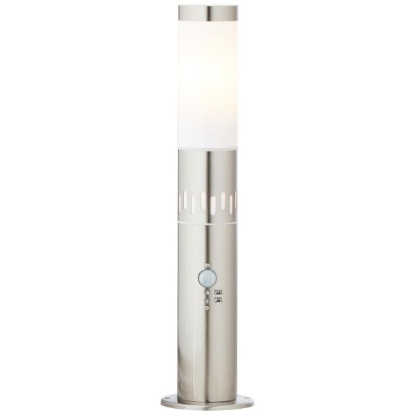 96412/82 Lampa zewnętrzna Leigh 50 cm z czujnikiem ruchu ze stali nierdzewnej Brilliant