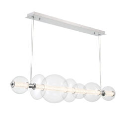 QN-ATOMO-LP7-PC Lampa wyspowa Atomo – 7 źródeł światła – Polerowany chrom Elstead  - Mega RABATY w koszyku %